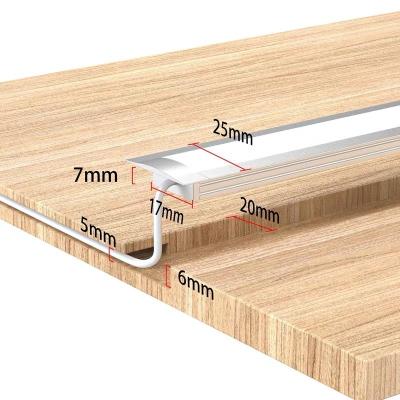 China 12/24v modern low voltage LED strips, recessed aluminum channel lights, LED strips for cabinets, shelves, cabinets for sale