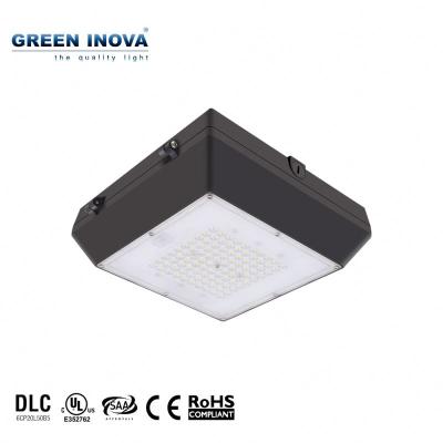 China Gas station. Garage. warehouse high end designed photocell motion controlled IP65 dimming 347V 480V 120V 277V led canopy light for stadium for sale