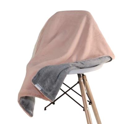 China PORTABLE Hot Selling Heated Blanket Warm Portable Electric Plush Soft Washable Throw Heated Blanket for sale