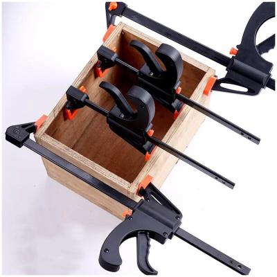 China Fastening Quick Clip Nylon Fast F-clamp Tool Clip Wood Woodworking F Clip 4/6/8/10/12/18/24 Inch for sale