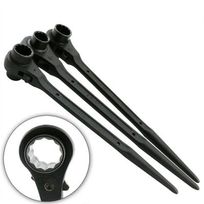 China Tighten Sharp tail ratchet socket wrench hexagon box dual-purpose quick wrench for sale