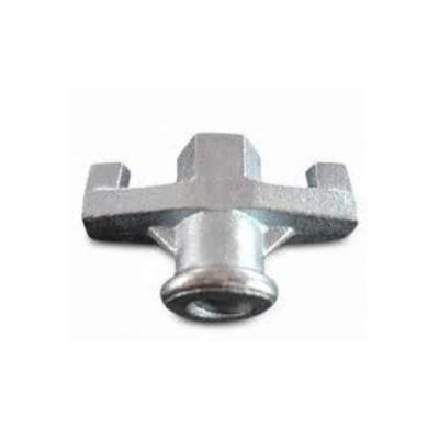 China Building Construction Formwork Galvanized Tie Rod Casting iron wing Nut for sale