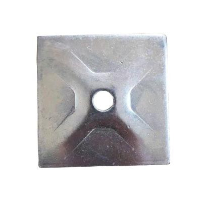 China Building Construction FORMWORK Manufacture Steel Cone Formwork Tie Rod Galvanizing Pressed Waler Plate for sale