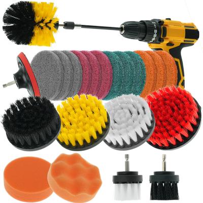 China Drill Brush Power Scrubber Cleaning Brush All Purpose Drill Scrub Brushes Kit for sale