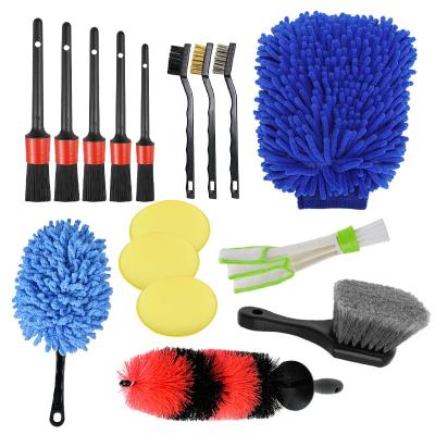 China Car Detailing Brush For Professional Clean Nylon Bristles à venda