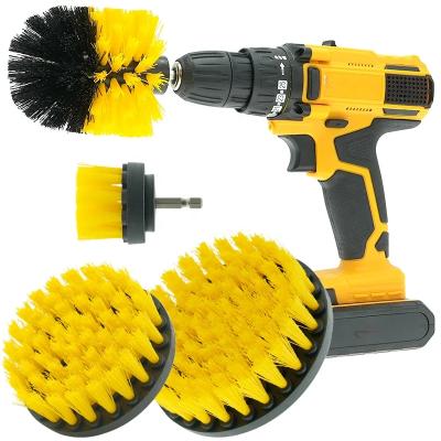 中国 Medium Brush Drill Brush With Quick Change Shaft And Customizable Color 販売のため