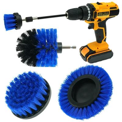 中国 Multifunctional Drill Scrub Brush For Various Surfaces With Quick Change Shaft 販売のため