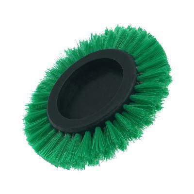 中国 Green Color  Drill Brush Head Set Multifunctional Scrubber Attachment 販売のため