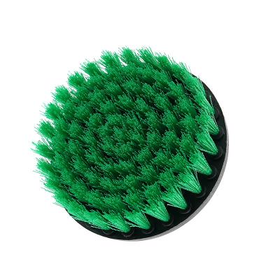 中国 5inch Green Color Drill Attachment Brush Set For Cleaning Various Surfaces 販売のため