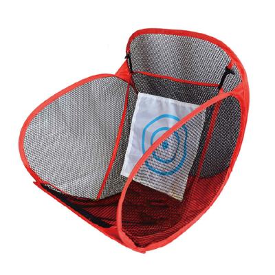 China Small Package Golf Swing Practice Net Set Small Package With Target System Indoor And Outdoor Game Automatic Flip Golf Chipping Net With Net Or Not for sale