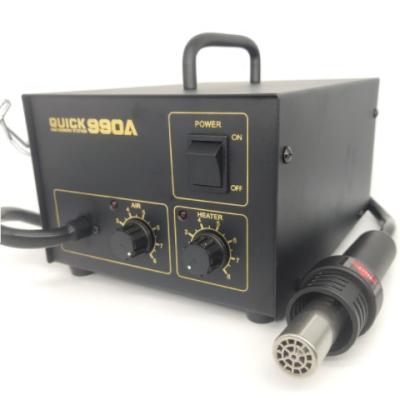 China QUICK 990A Hot Air Rework Station 220v 270W PCB Repair Welding Station Desoldering Station for sale