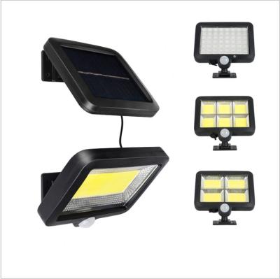 China Garden Split Type 56led Induction Wall Light 100COB Solar Garden Split Type Garage Light Indoor And Outdoor Light for sale