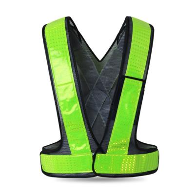 China Reflective Hot Selling Good Quality Customize Work Safety Multicolor Reflective Vest for sale