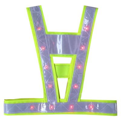 China SNAP Quality Guaranteed Unique LED Bike Led High Visibility Safety Reflective Vest for sale