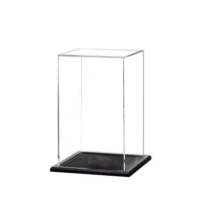 China Hot Sale Countertop Display Acrylic Dustproof Baseball Hat Sports Hat Case Display Box for sale