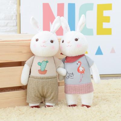 China Cute Stuffed Kawaii Plush Christmas Tiramitu Rabbits Mini Metoo Plush Doll for sale