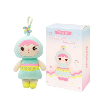 China Custom Made Plush Toy Dolls Wholesale Time Plush Doll Pendant Cute Imitation Plush For Birthday Gift for sale