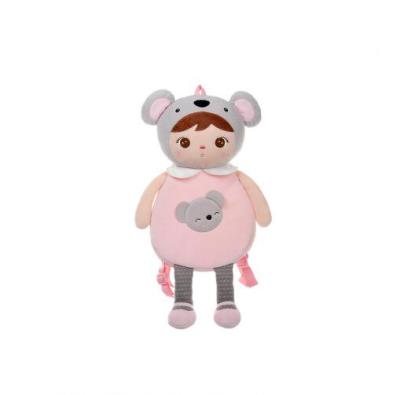 China Wholesale Cute Animal Cartoon School Bag Fashion School Bag Imitation Plush Backpack For Baby for sale