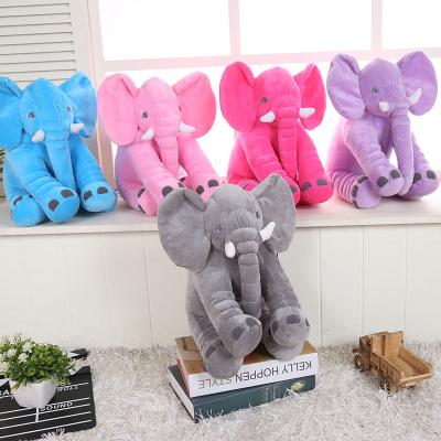 China Cute Baby Ear Stuffed Elephant Plush Toy With Big Ears Long Plush Elephant Plush Toy for sale