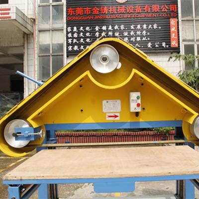 China Ventas calientes 3 Esquina del banco de trabajo durable de la línea de pelo de la máquina de pulido de la hoja de metal de lija de la máquina de lija tipo de cinturón de abrasivo de la máquina de lija en venta