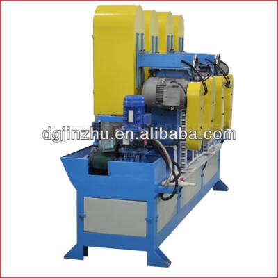 China abrasive belt grinding machine for metal sheet No.4 hairline finishing for sale