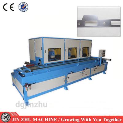 China No.4 Hairline Metal Grinder Machine, Flachschleifmaschine mit 3 Köpfen zu verkaufen