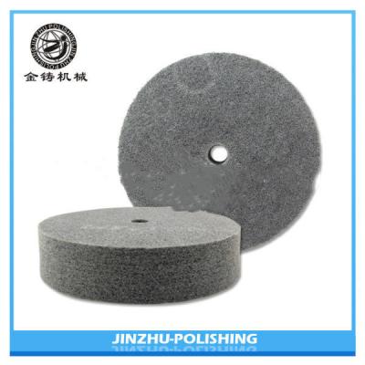 China Nonwoven Nylon Grinder Polishing Wheel Round / Hexagonal Inner Diameter for sale