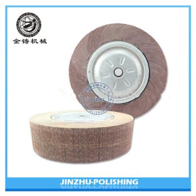 China 24 Grit Long Working Life Flap Polishing  , Abrasive Flaps For Metal for sale