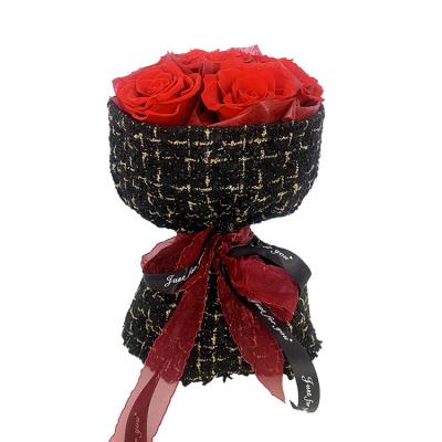 China Rose Real Natural Long Lasting Eternal Wedding Valentine's Day Home December Design Style Mothers Day New valentines gift Preserved Rose Bouquet for sale