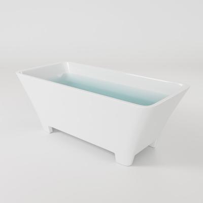 China Free Cheap Price Plastic Adult Portable Freestanding Bathtub for sale