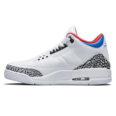 China Brand Active Good Quality Sports Air AJ3 Fashion Trend Sneaker Shoes In Retro Running Basketball Shoes For Male for sale