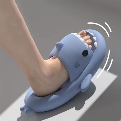 China Man Women Shark Slippers Summer Waterproof Soft Beach Slides Non-slip Cute Non-slip Cool Indoor Household Couples Funny Slippers for sale