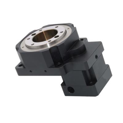 China Hoogprecisie Hollow Shaft Rotary Table Servo Rotary Gearbox Actuator Hollow Rotating Platform Te koop