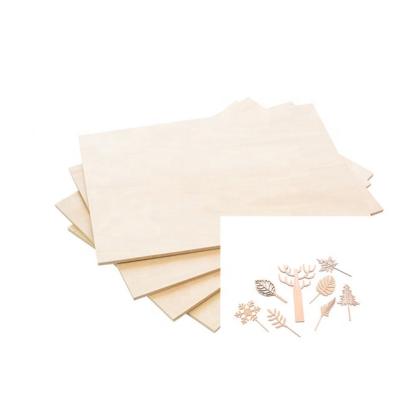 China Traditional Birch Laser Cutting Commercial Plywood Plywood Board / Die Engraving Commercial Plywood for sale