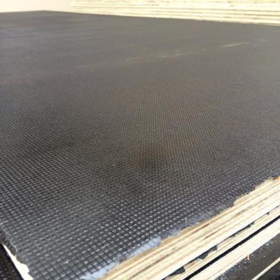 China Contemporary Flooring Use Phenolic Film Faced Plywood , Non-Skid Film Faced Plywood WITH Brown for sale