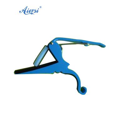 China Guitar Ukulele Aiersi Brand Guitar Aaccessories Color Metal Guitar Capo Ukulele Tuner for sale