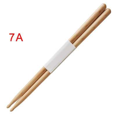 China Bulk Cheap Price 7A Solid Bamboo Drum Solid Wooden Bamboo Sticks for sale