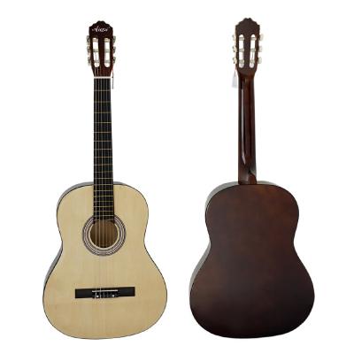 China Lindenwood cheap price of high quality basswood classical guitar for sale