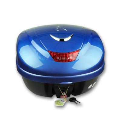 China ABS PP ADLO 8028 large motorcycle trunk, quick plug, anti-theft, can be placed in the boot helmet for sale