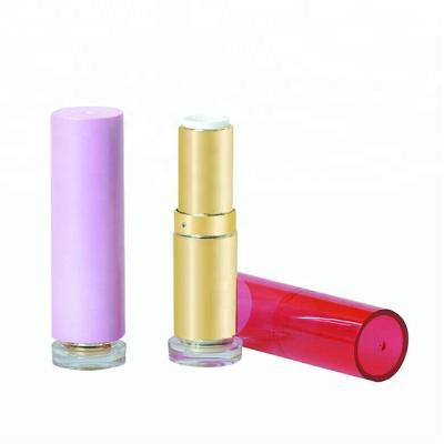 China Colorful empty cosmetics lipstick tube lip balm packaging for sale