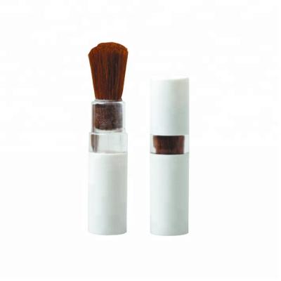 China Retractable Flat Brush Makeup Portable Powder Kabuki Brush for sale