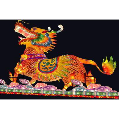 China Chinese Outdoor Indoor Dragon Lantern Large Lantern Exhibition New Year Festival Decorations for sale