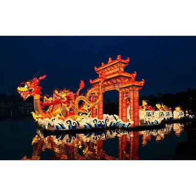 China Chinese Zodiac Dragon Customized Size Traditional New Year Festival Indoor Outdoor Lantern Display for sale