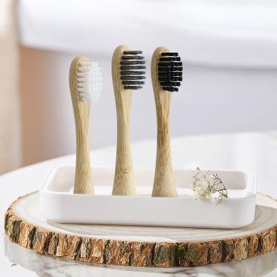 China Hotel Sonic Toothbrush Rechargeable Electric Tooth Eco-Friendly Bamboo Brush With Electric Toothbrush Bamboo Head for sale