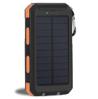 China Fast Charging Support Solar Panel Power Banks Waterproof Bank Mobile Phone Solar Panel Power Bank Usb Solar Panel Fast for sale