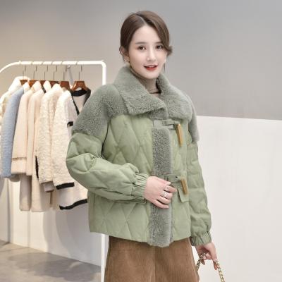 China Fleece jacket 2020 autumn and winter new factory direct sales fashion ladies woolen casual coat for sale