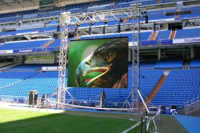 China P4.81mm Water Resistent Stadium LED Display video wall rental High Refresh Rate for sale