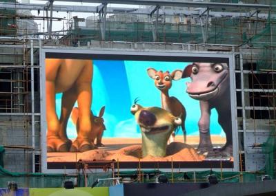 China P12 Concert Led Video Wall Rental / 2R1G1B Outdoor Led Screen Advertising for sale