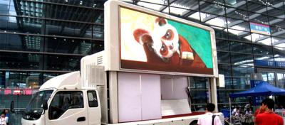 China P7 Outdoor Mobile Truck Mounted LED Screen Signboard , RGB Video Display for sale