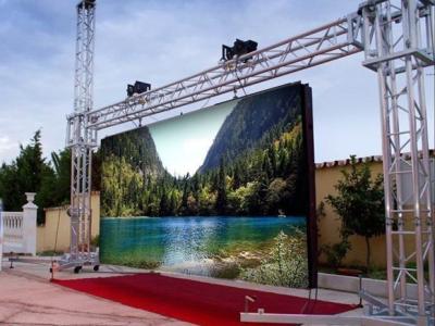 China 1R1G1B P8 outdoor led display rental , stage led screen High Brightness for sale